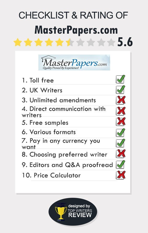 Master paprers com