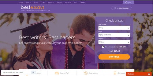 BestEssays website