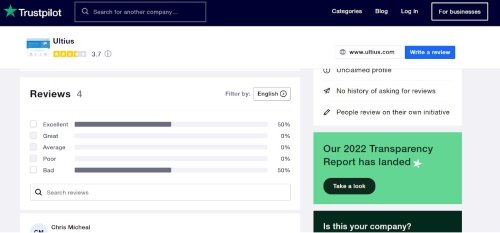 ultius trustpilot