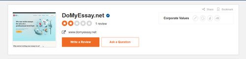 DoMyEssay sitejabber