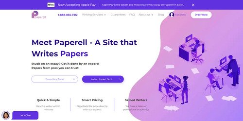 Paperell website