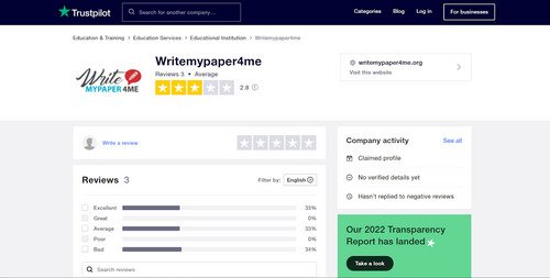 WriteMyPaper4me trustpilot