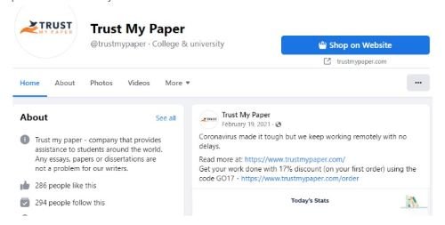 trustmypaper facebook