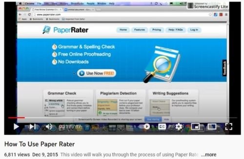 paperrater youtube