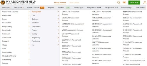 myassignmenthelp services