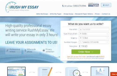 rushmyessay overview