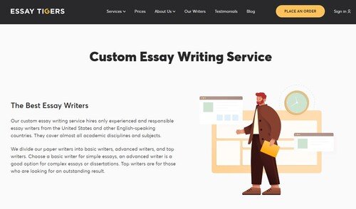 EssayTigers writing services