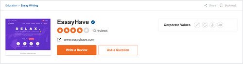 EssayHave sitejabber