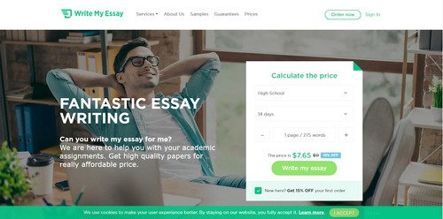 WriteMyEssays website