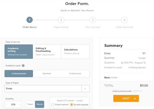BuyEssayFriend ordering process