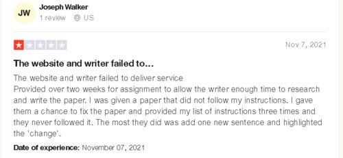 writemyessay trustpilot