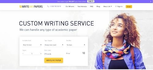writeanypapers interface
