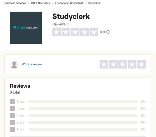 studyclerk trustpilot reviews