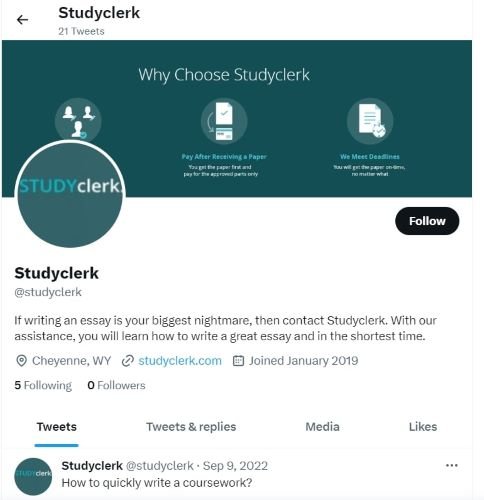 studyclerk twitter reviews