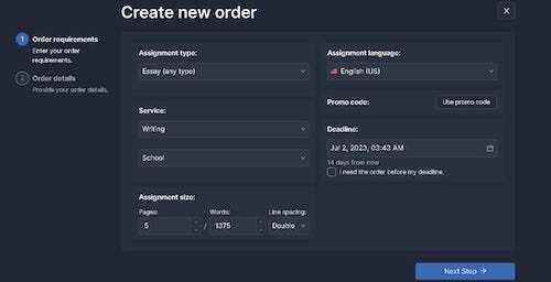 studyfy ordering process