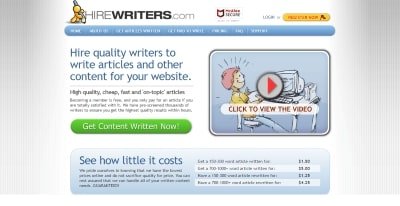 HireWriters review