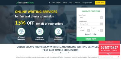 eliteessaywriters review