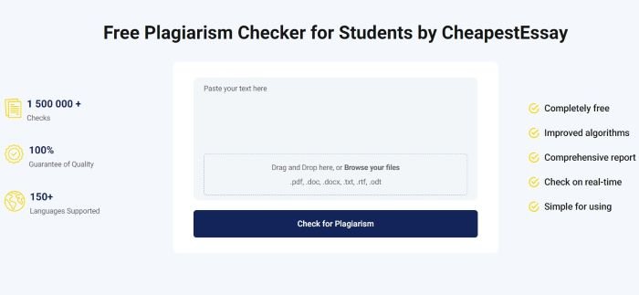 CheapestEssay plagiarism checker