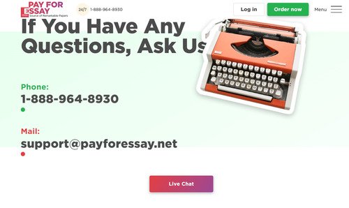 PayForEssay customer support