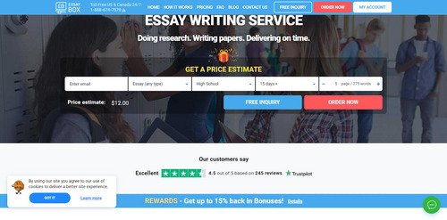 EssayBox website