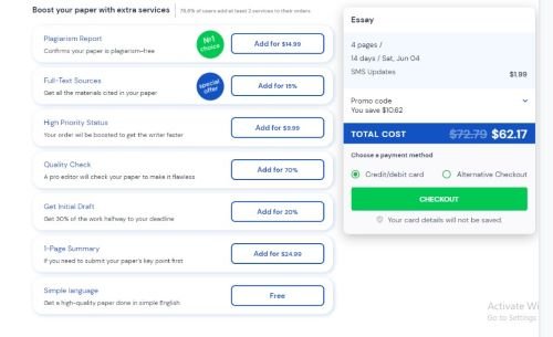 samedayessay extra costs